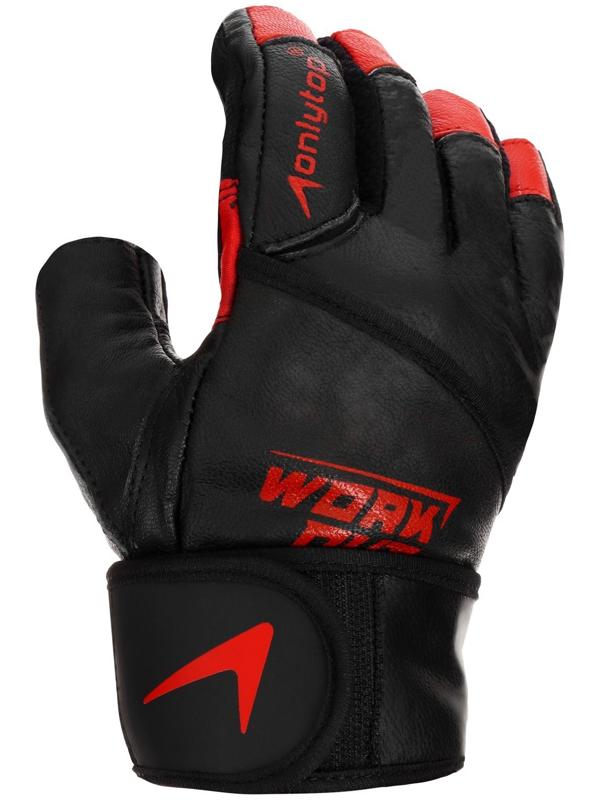 Спортивные перчатки ONLYTOP модель 9000, р. XL