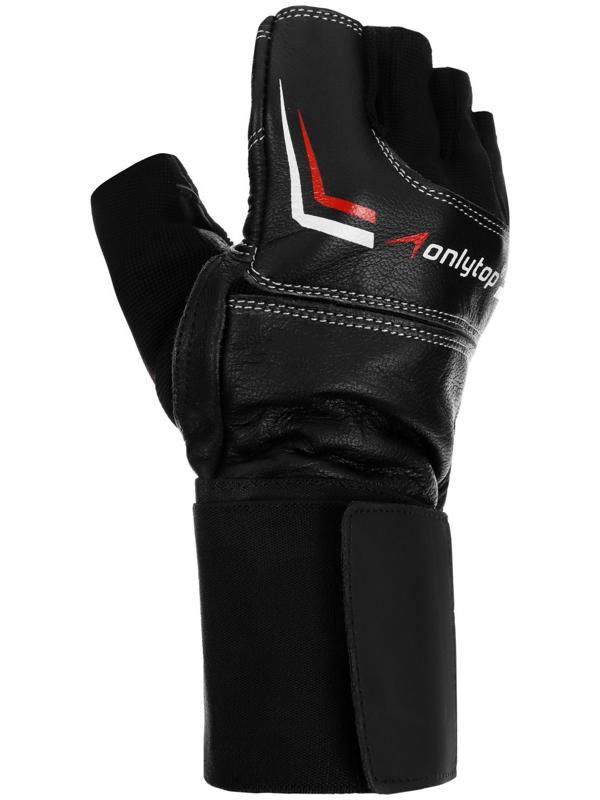 Спортивные перчатки ONLYTOP модель 9004, р. M