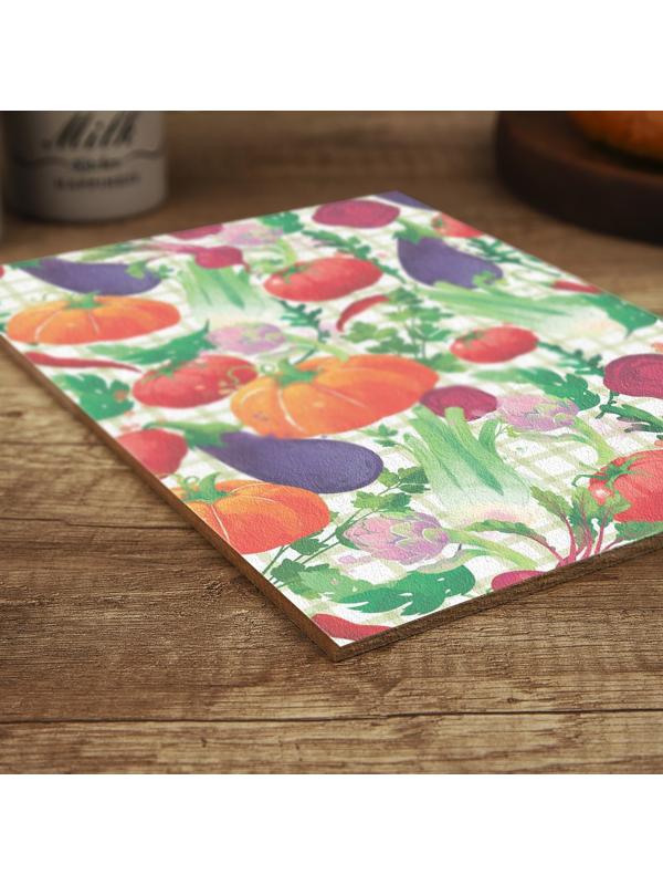 Доска разделочная «Богатый урожай» 27.5 х 19.5 см