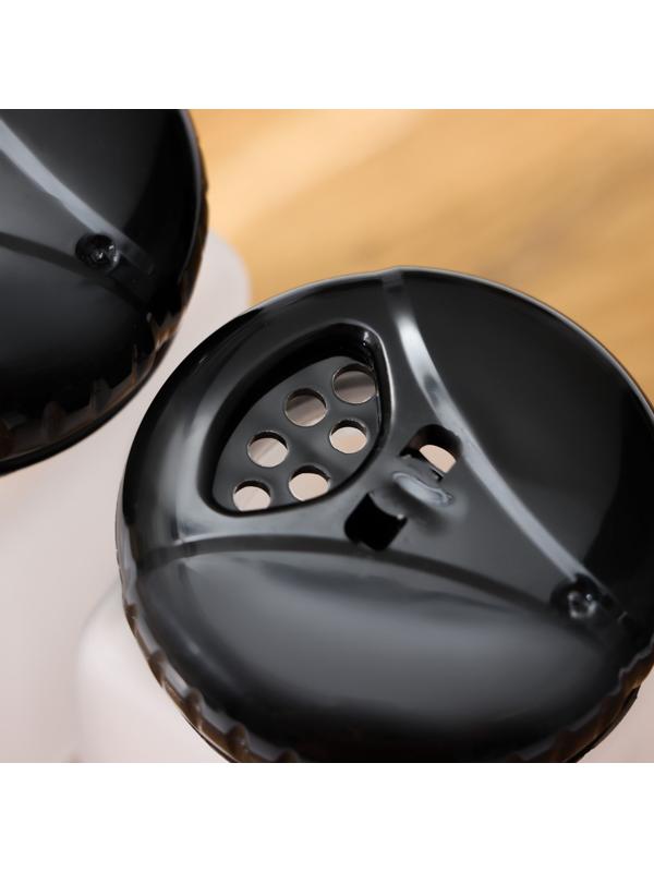 Набор для специй на подставке «Классика», 2 предмета: солонка 150 мл, перечница 150 мл