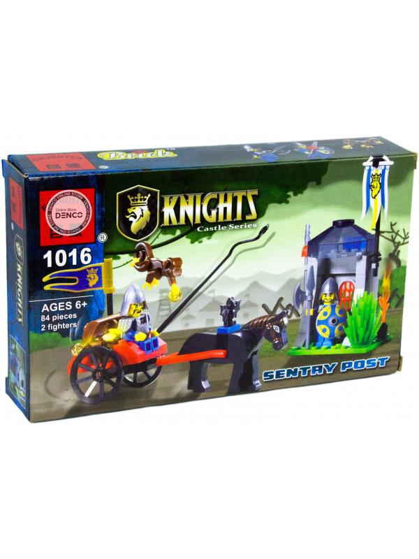 Конструктор Enlighten «Сторожевой пост» 1016 Knights Castle Series / 84 детали