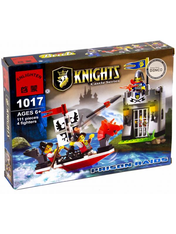 Конструктор Enlighten «Налет на темницу» 1017 Knights Castle Series / 111 деталей