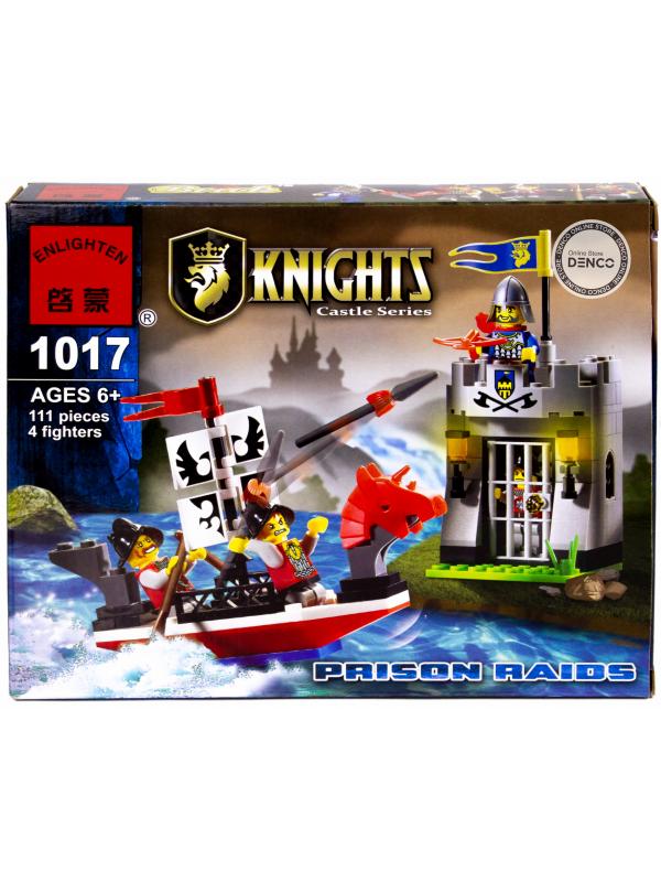 Конструктор Enlighten «Налет на темницу» 1017 Knights Castle Series / 111 деталей