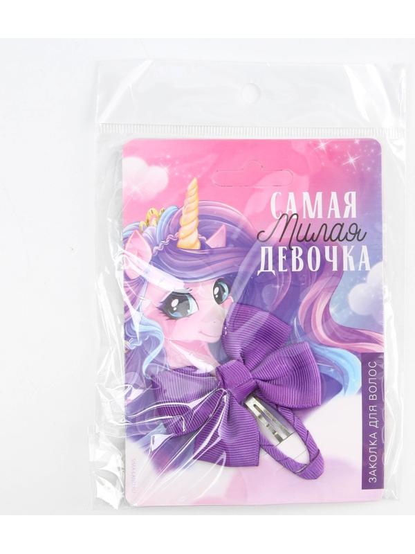 Заколка с бантом 