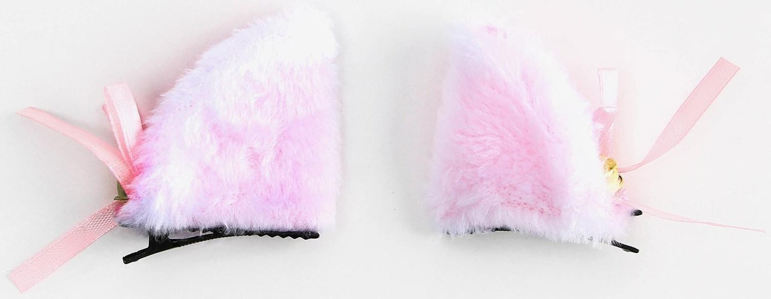 Заколки-ушки на формовой подложке 