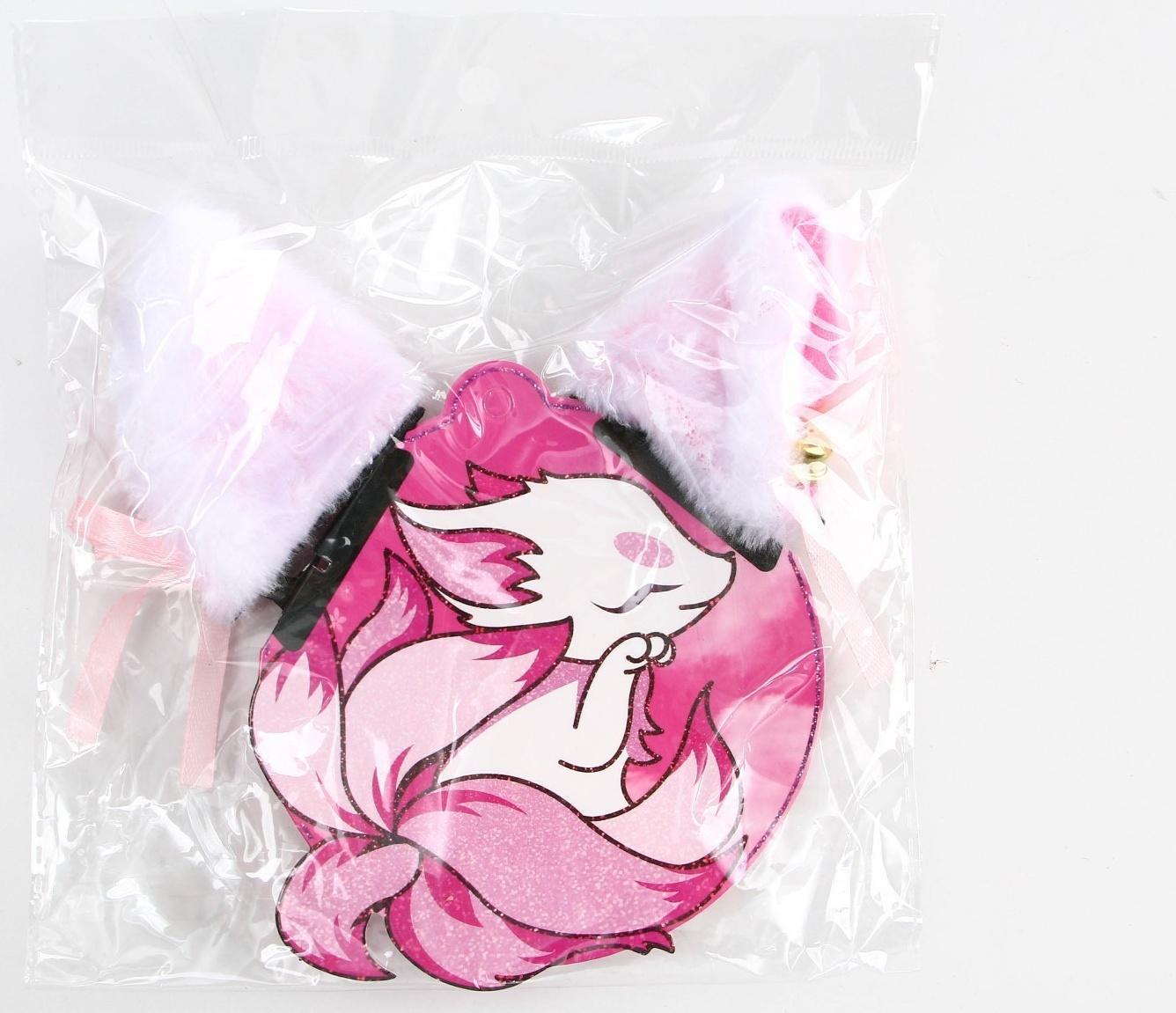 Заколки-ушки на формовой подложке 