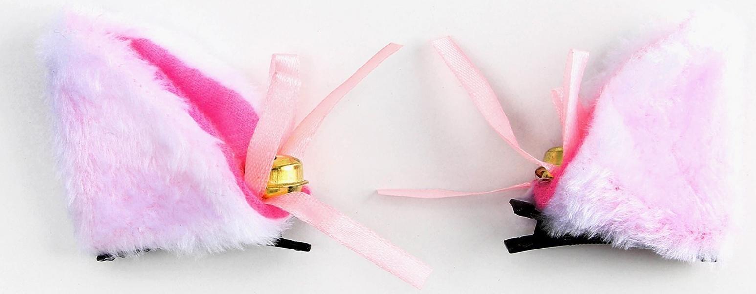 Заколки-ушки на формовой подложке 