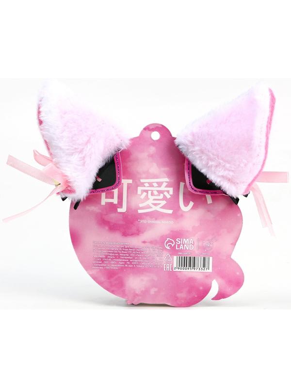 Заколки-ушки на формовой подложке 