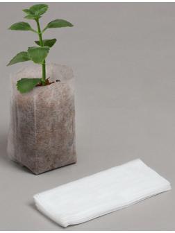 Пакет для рассады, 8 × 11 см, спанбонд плотностью 40 г/м², Greengo