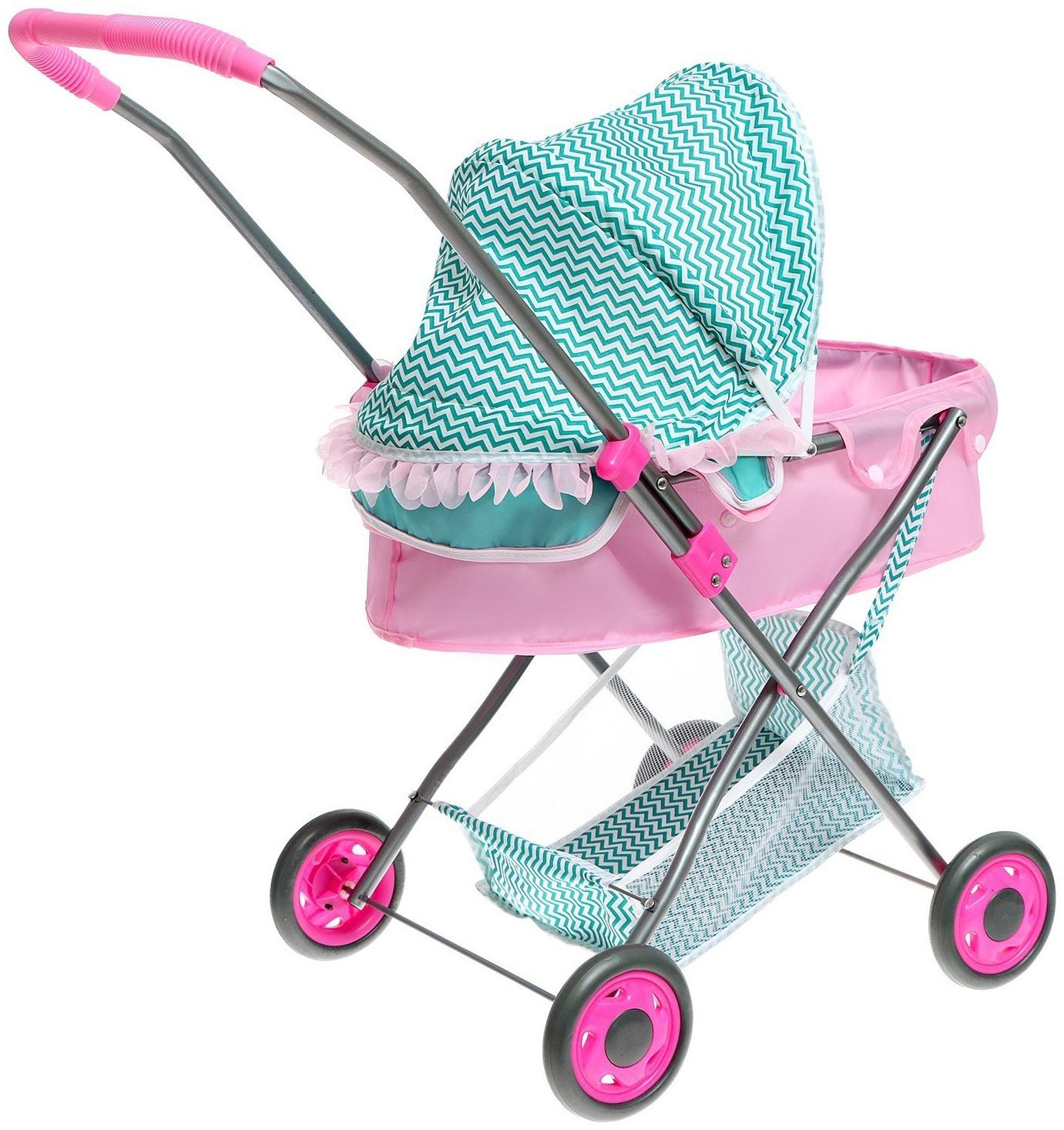 Коляска для кукол «Милый кроха» универсальная, с корзиной