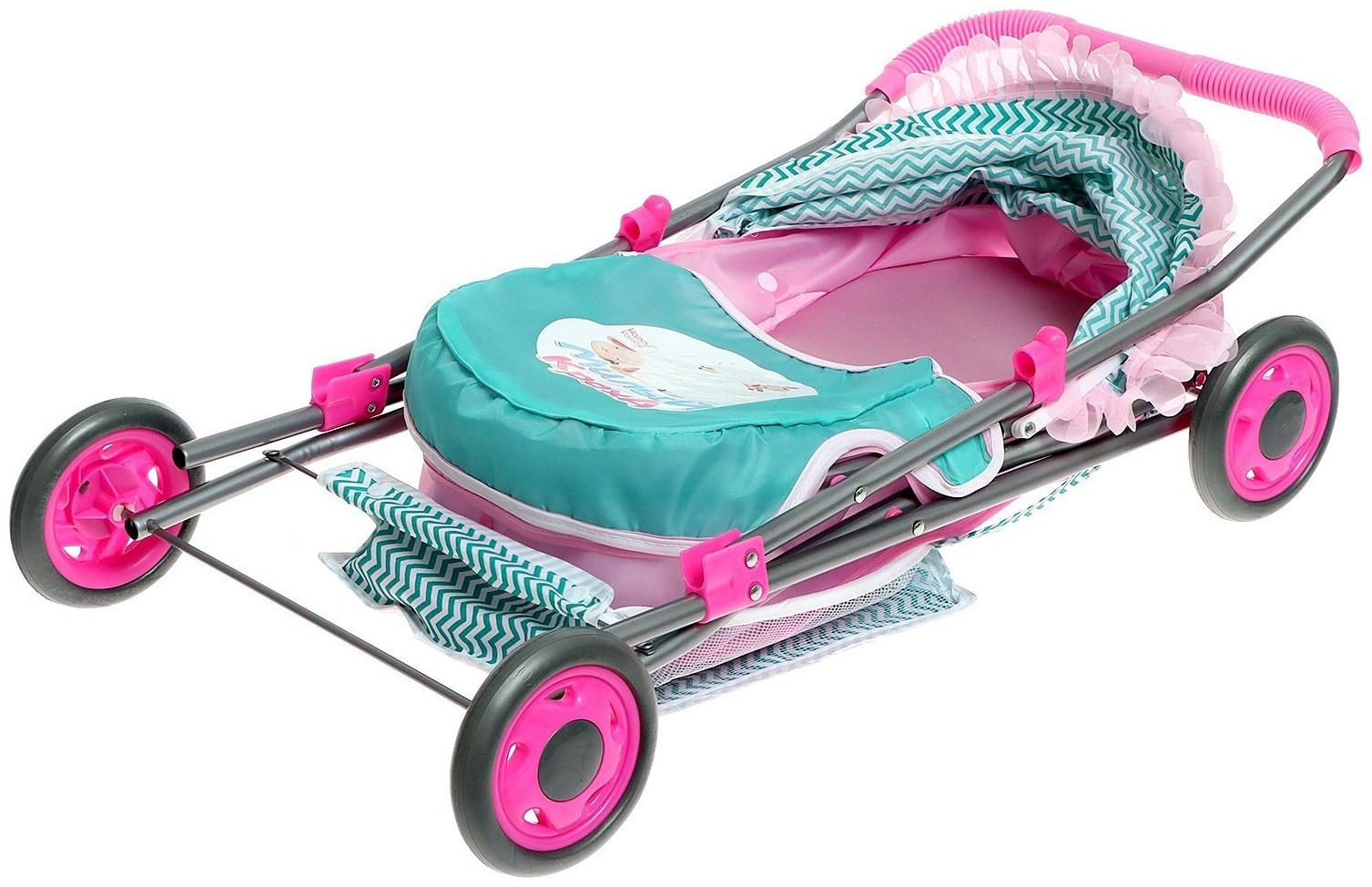 Коляска для кукол «Милый кроха» универсальная, с корзиной