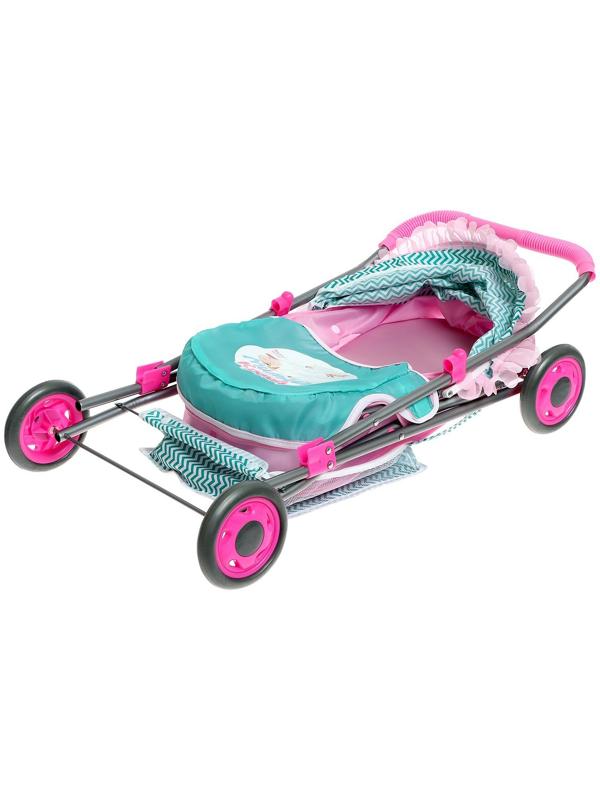 Коляска для кукол «Милый кроха» универсальная, с корзиной