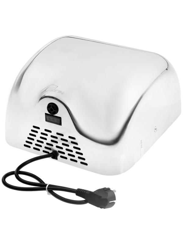 Сушилка для рук ZEIN HD227, 1.2 кВт, высокоскоростная, антивандальная, нержавеющая сталь