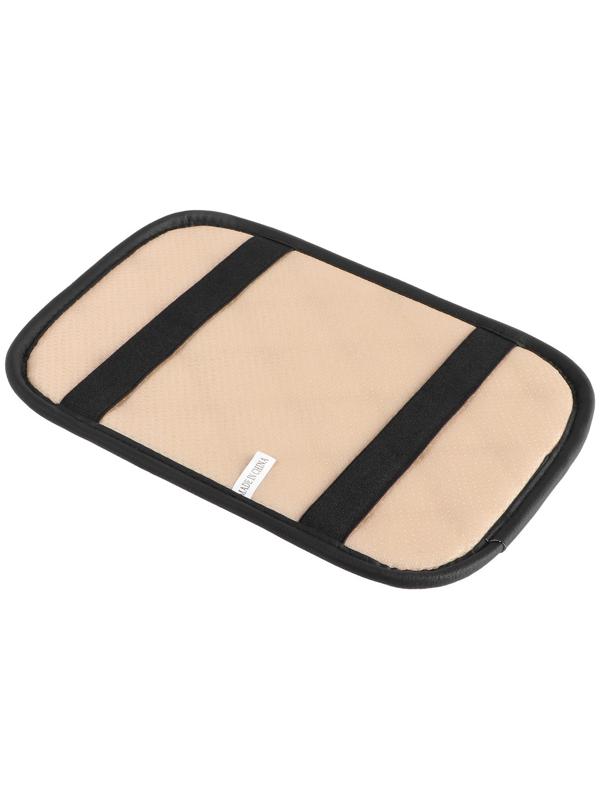 Коврик на подлокотник 28×20 см, ромб, черный