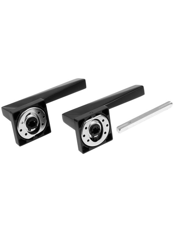 Ручка раздельная LOCKLAND 001, цвет черный