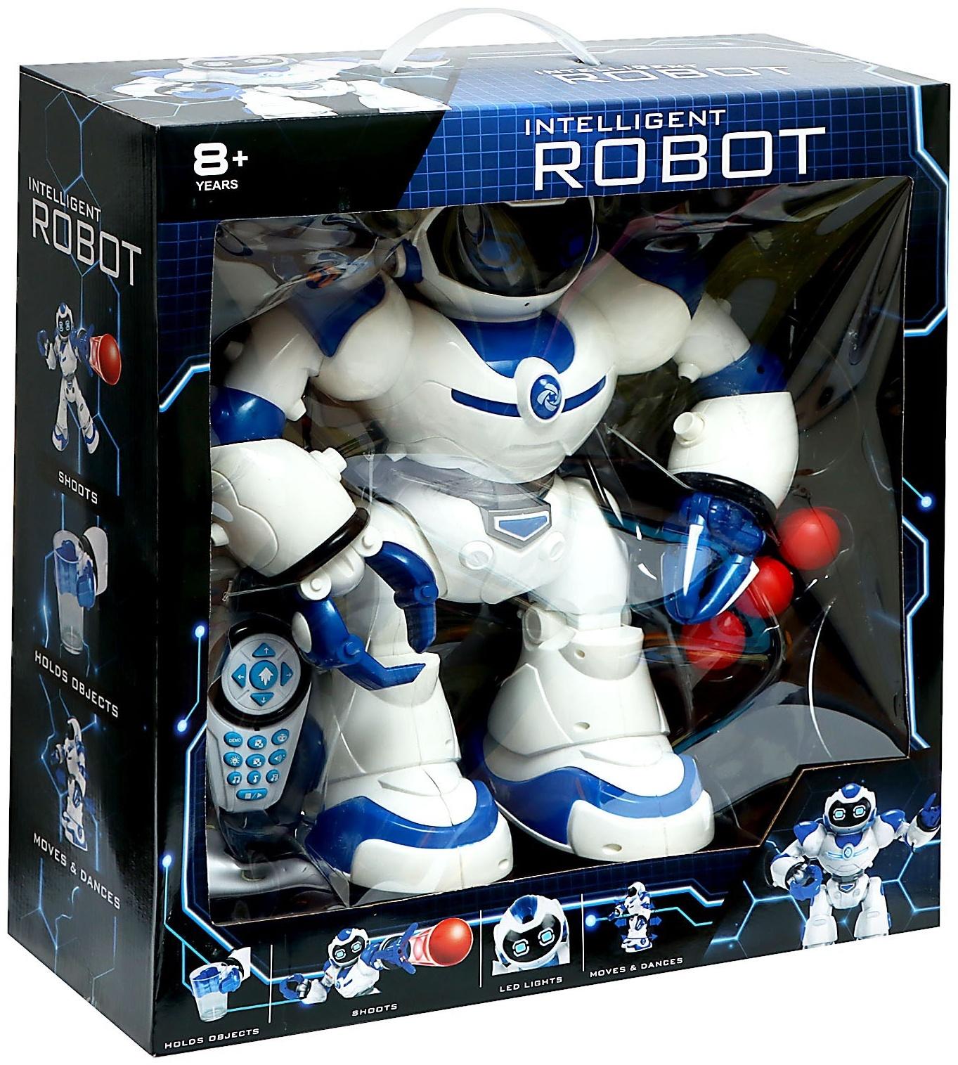 Робот радиоуправляемый, интерактивный «Эирбот», световые и звуковые эффекты