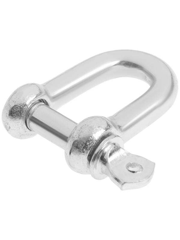 Скоба такелажная, тип прямой, 10 мм, цинк, 50 шт