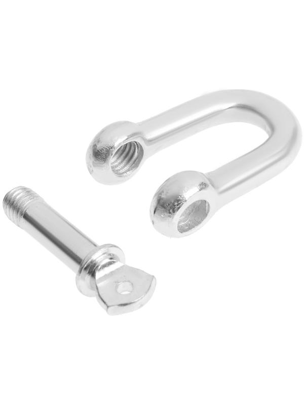 Скоба такелажная, тип прямой, 10 мм, цинк, 50 шт