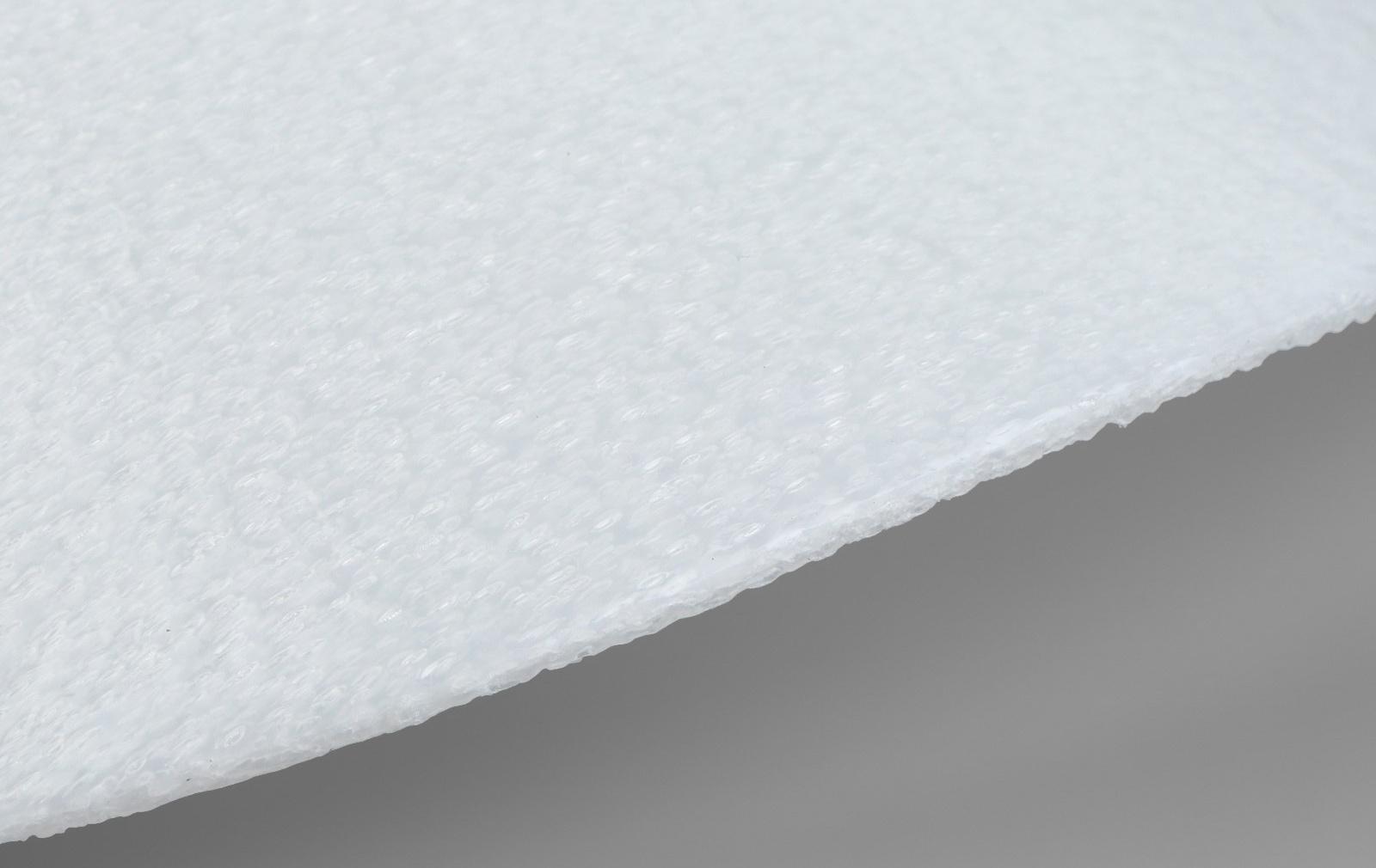 Козырёк для кепки, 5 × 17,5 × 5,5 см, цвет белый