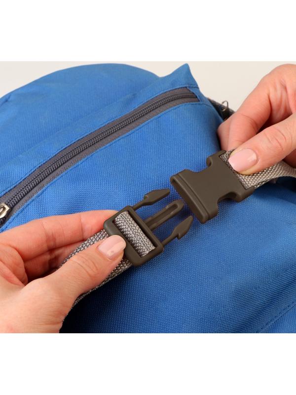 Фастекс 38 мм, нагрузка до 15 кг, 10 шт, цвет тёмно-коричневый