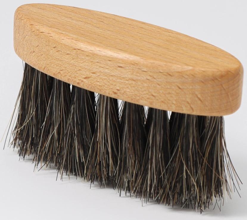 Щётка для клавиатуры компьютера, 8,5×3×1,6 см, 22 пучка, натуральный конский волос