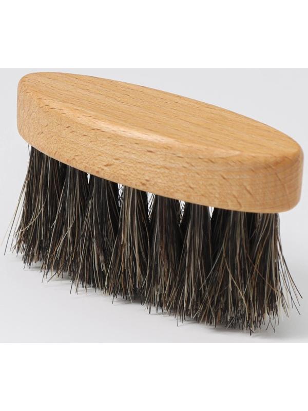 Щётка для клавиатуры компьютера, 8,5×3×1,6 см, 22 пучка, натуральный конский волос