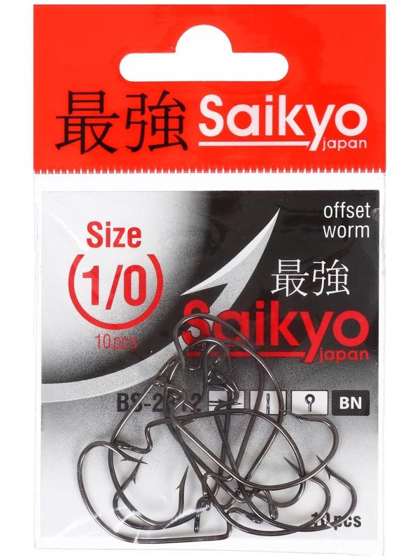 Крючки Saikyo BS-2312 BN № 1/0, 10 шт