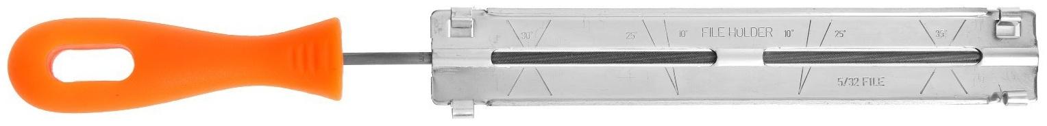 Набор для заточки цепей пил ТУНДРА, сталь ШХ15, шаг 1/4