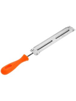 Набор для заточки цепей пил ТУНДРА, сталь ШХ15, шаг 1/4