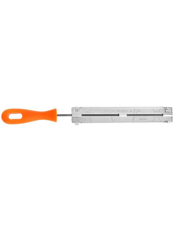 Набор для заточки цепей пил ТУНДРА, сталь ШХ15, шаг 1/4