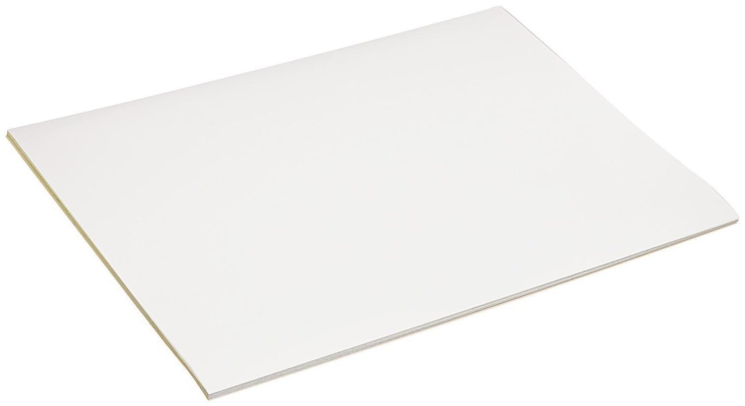 Бумага А4 25л 80г/м самоклеящаяся белая ГЛЯНЦЕВАЯ