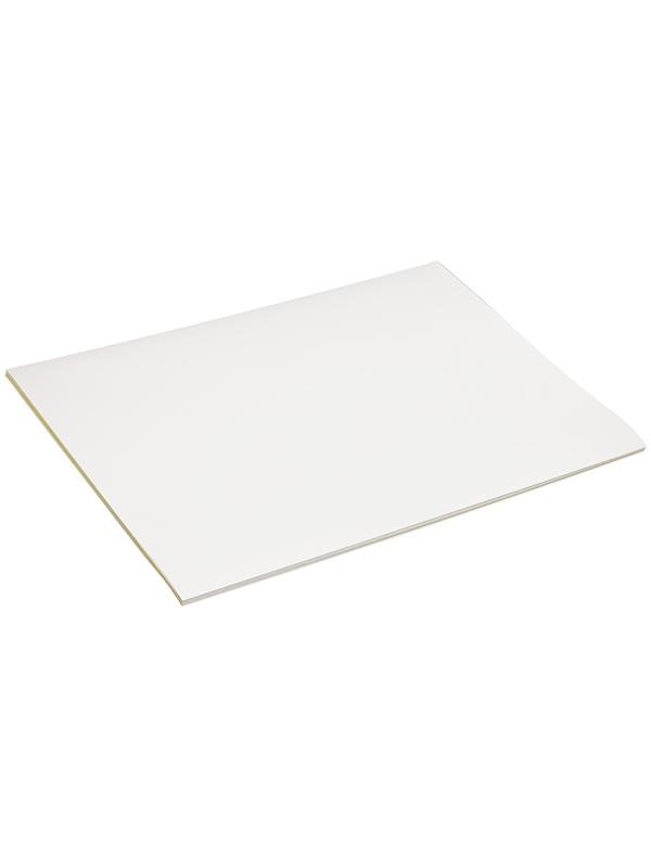 Бумага А4 25л 80г/м самоклеящаяся белая ГЛЯНЦЕВАЯ