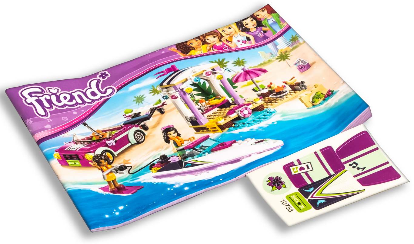 Конструктор Bl «Скоростной Катер Андреа» 10758 ( Френдс 41316) / 314 деталей