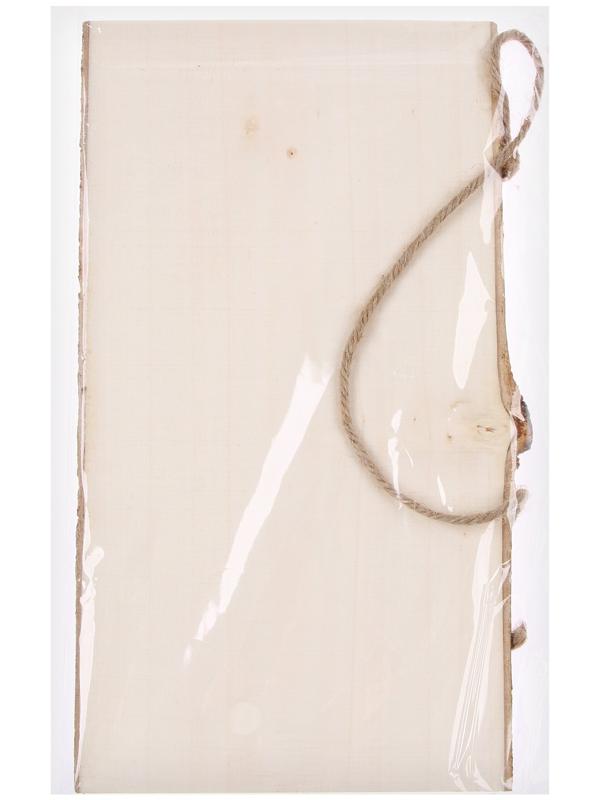 Доска деревянная для рисования и записей, 25 × 12 × 1 см, набор мелков + губка