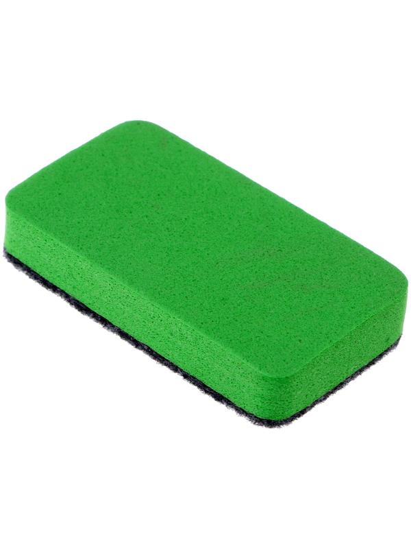 Доска деревянная для рисования и записей, 25 × 12 × 1 см, набор мелков + губка