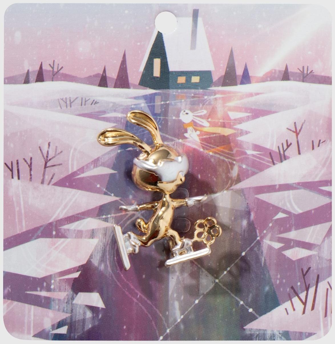 Брошь новогодняя 