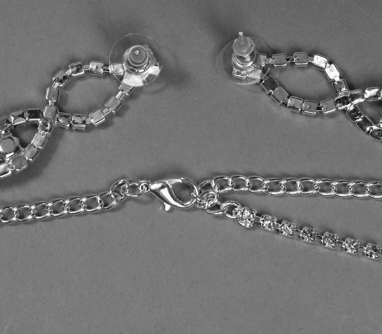 Набор 2 предмета: серьги, колье 