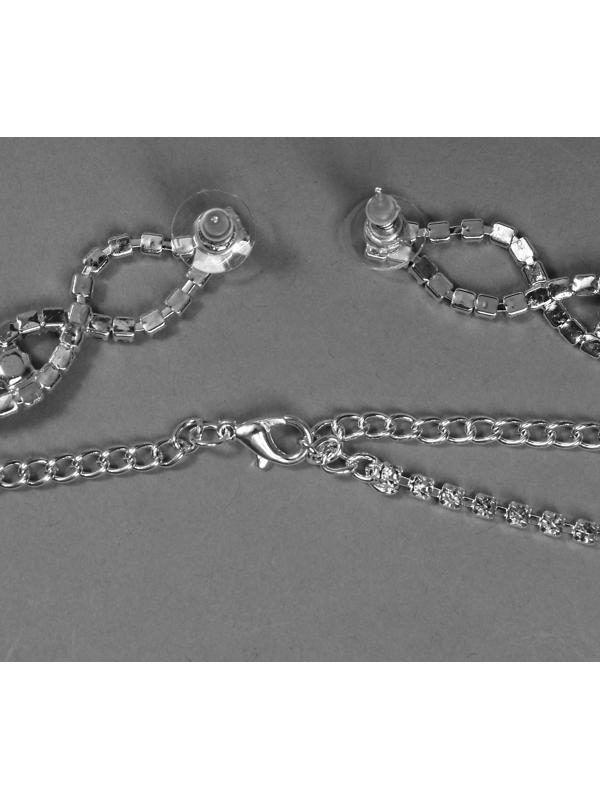 Набор 2 предмета: серьги, колье 