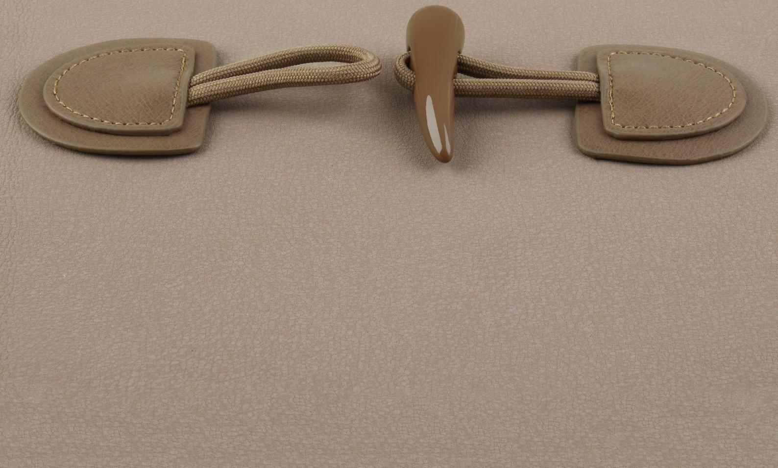 Застёжка-клевант 16 × 5 см, 2 шт, цвет капучино