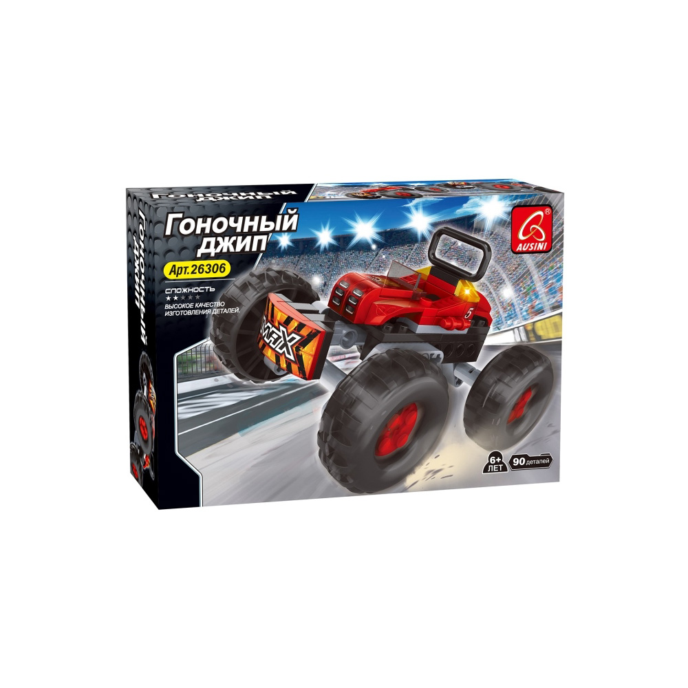Конструктор Ausini «Мегаджип» 26306, 90 деталей