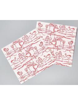 Салфетки бумажные «Фламинго», в наборе 20 шт.