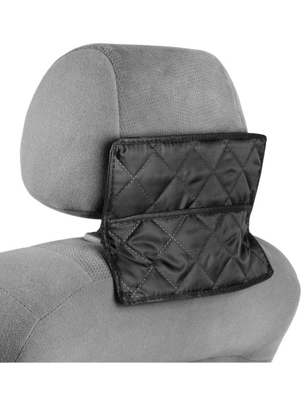 Органайзер для мелочей на подголовник, салфетница, стеганый, оксфорд