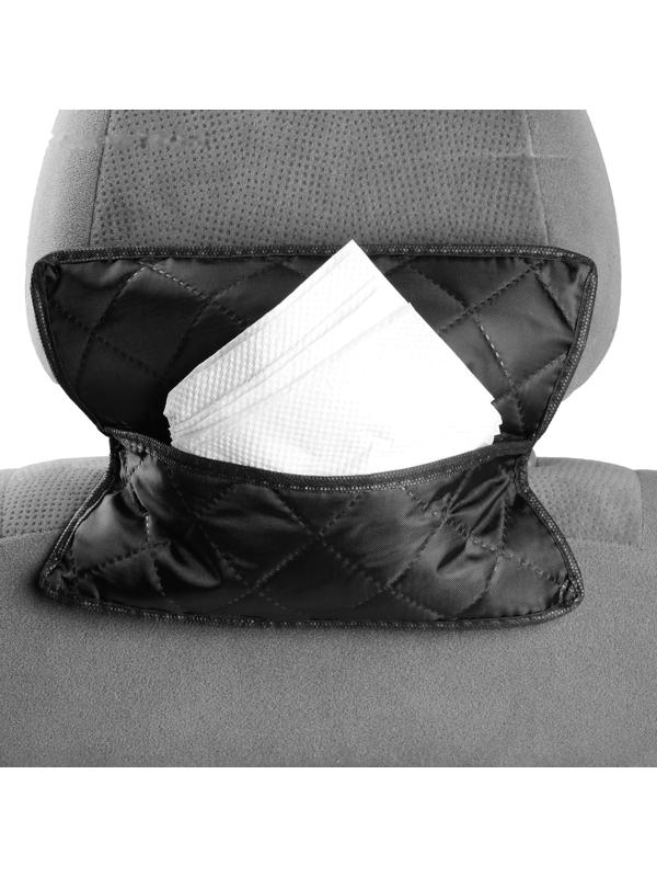 Органайзер для мелочей на подголовник, салфетница, стеганый, оксфорд