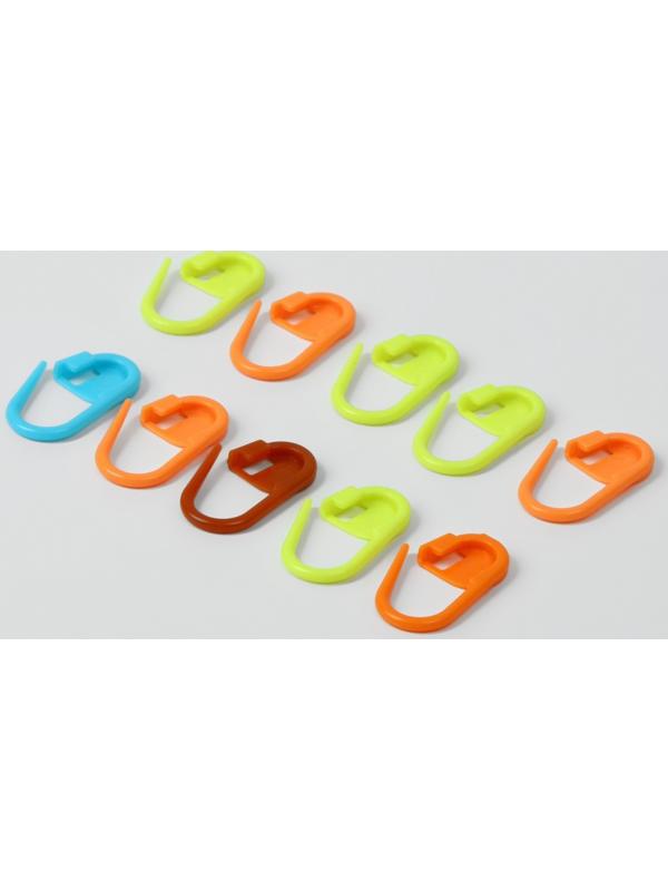 Набор для вязания, 35 предметов, в пенале, 20 × 10,5 × 4 см, цвет мятный