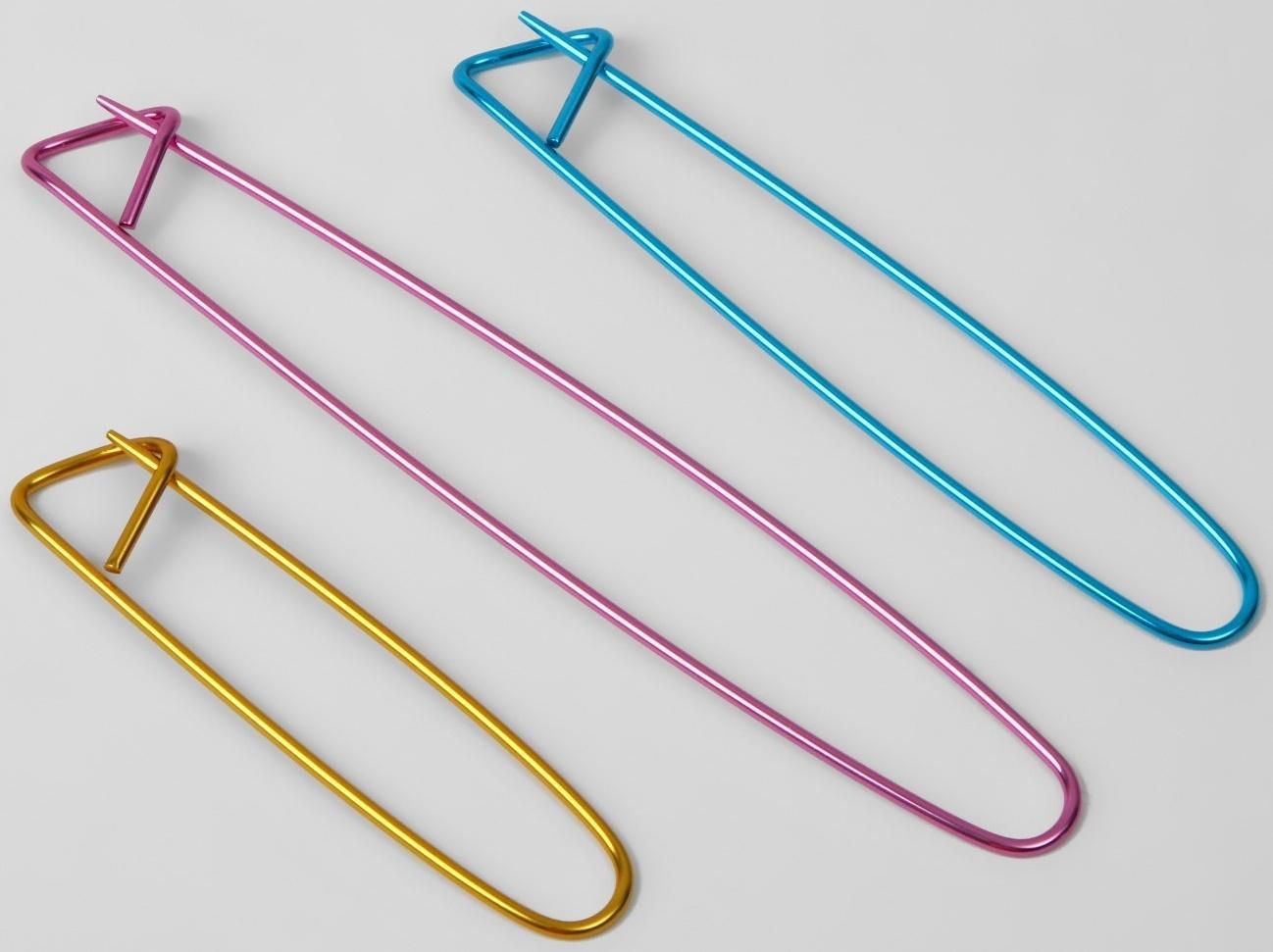 Набор для вязания, 35 предметов, в пенале, 20 × 10,5 × 4 см, цвет розовый