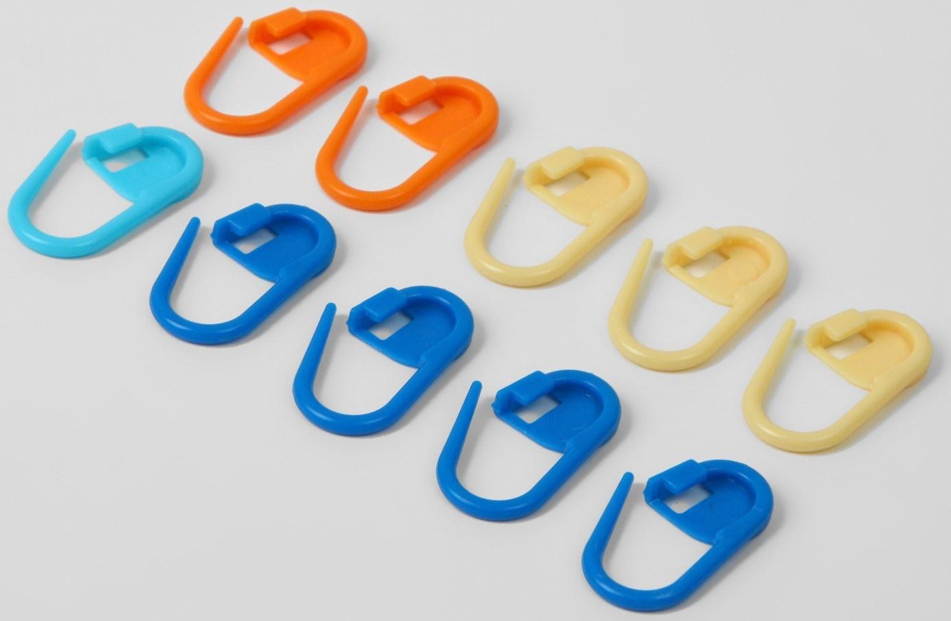 Набор для вязания, 35 предметов, в пенале, 20 × 10,5 × 4 см, цвет розовый