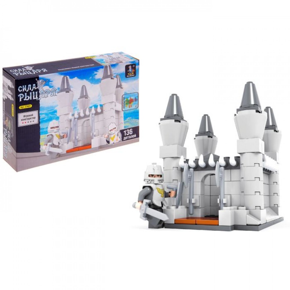 Конструктор Ausini «Крепость» 27401, 136 деталей