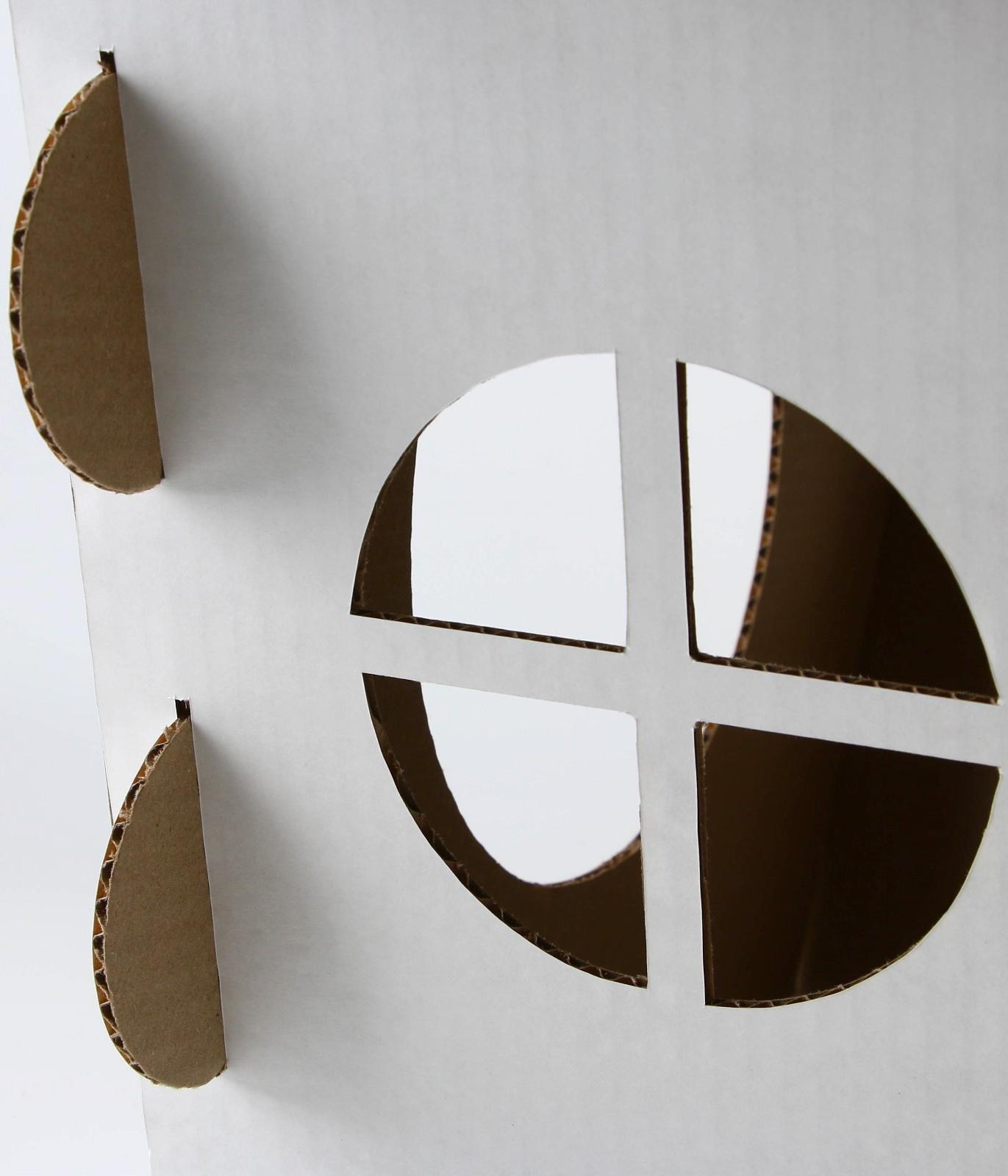 Домик с когтеточкой, 45 х 41 х 45,5 см