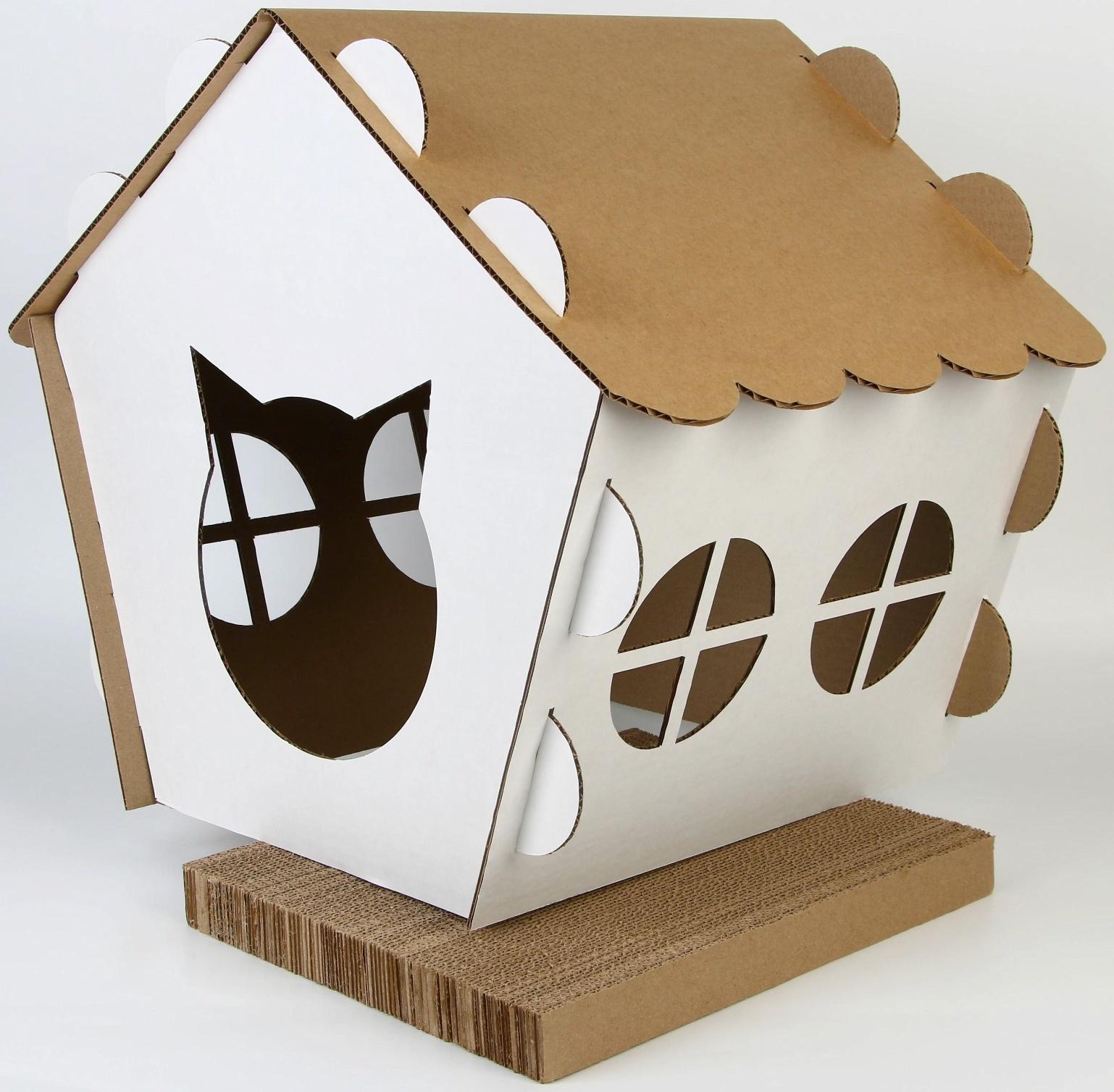 Домик с когтеточкой, 45 х 41 х 45,5 см