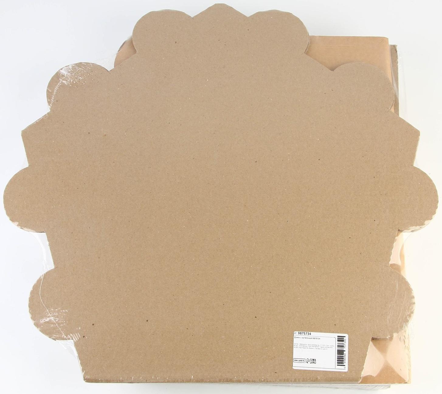 Домик с когтеточкой, 45 х 41 х 45,5 см